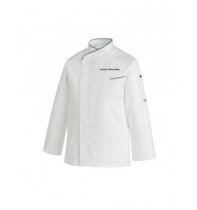 Shirts chef's White embroider your name
