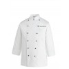 Shirts chef's White Ego Chef TOP embroider your name