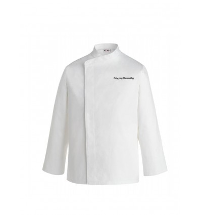 Shirts chef's White Ego Chef PRESTIGE embroider your name
