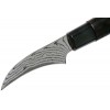 Μαχαίρι παπαγαλάκι 7 εκατ. από δαμασκηνό ατσάλι με λαβή καστανιάς Shippu Black