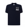 Polo Μαύρο Κοντομάνικο με τύπωμα το Logo της σχολής CWC PRO