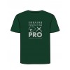 T-SHIRT ΠΡΑΣΙΝΟ UNISEX με τύπωμα το Logo της σχολής CWC PRO